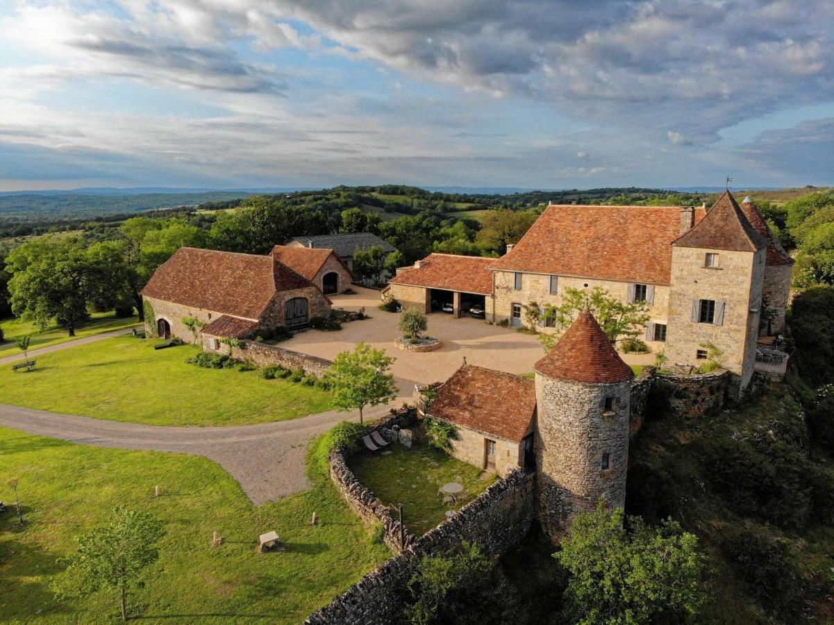 Gite 8 Pers Du Chateau De Cantecor Alvignac Eksteriør bilde